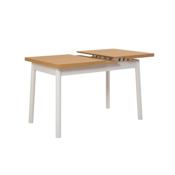 Mesa de comedor extensible Oliver Open blanco - 869VEL8106