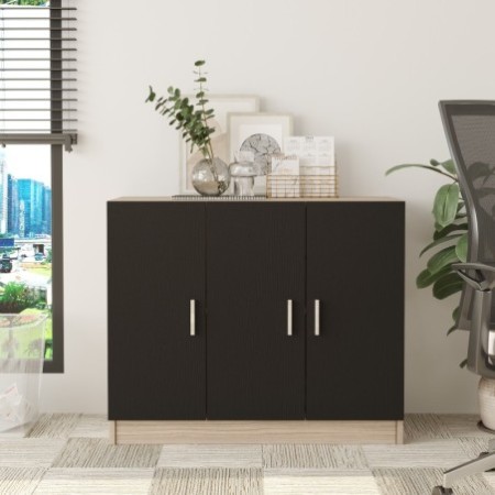 Mueble auxiliar Vario E roble negro