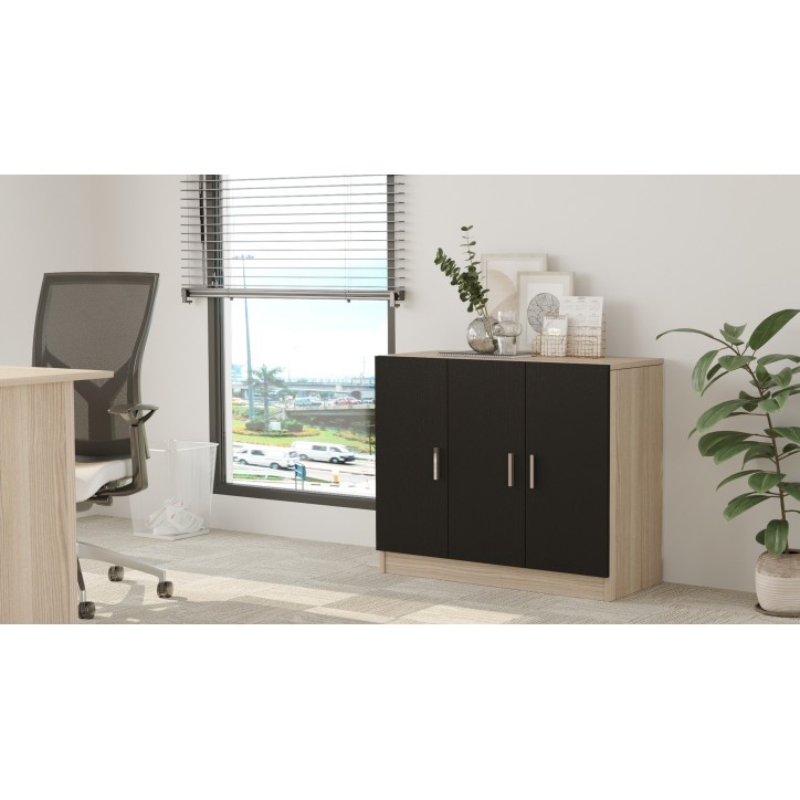 Mueble auxiliar Vario E roble negro