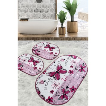 Alfombra de baño Set (3 piezas) Danous Djt multicolor