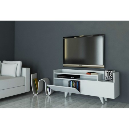 Mueble TV Troya blanco