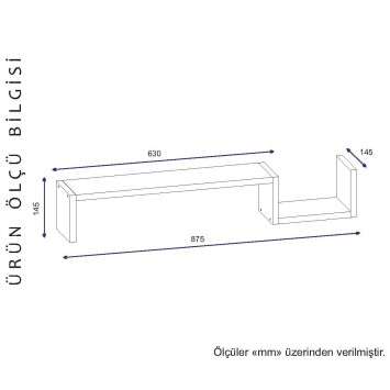 Estante de pared Happy blanco - 756FRN1606