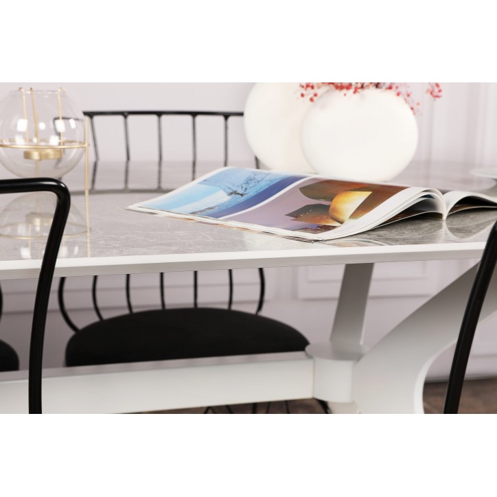 Mesa comedor Ares 1042 blanco