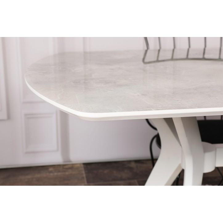 Mesa comedor Ares 1042 blanco