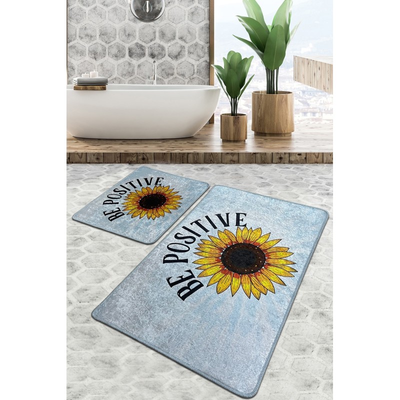 Alfombra de baño Set (2 piezas) Be Positive Djt multicolor