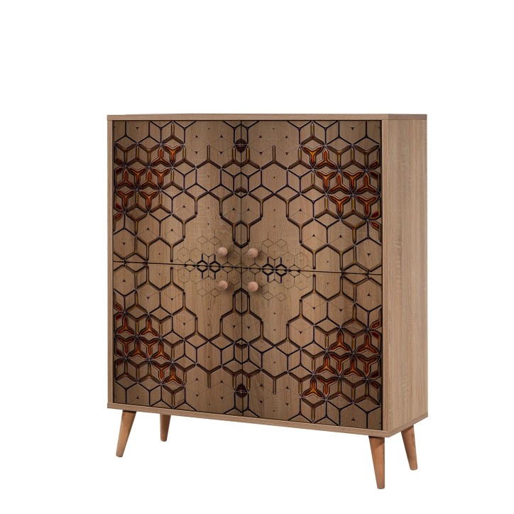 Mueble auxiliar Multilux-720 sonoma roble