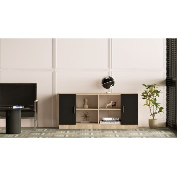 Mueble auxiliar Vario F roble negro - 956LCS1505