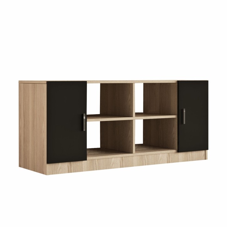 Mueble auxiliar Vario F roble negro