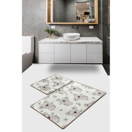 Alfombra de baño Set (2 piezas) Koala  multicolor