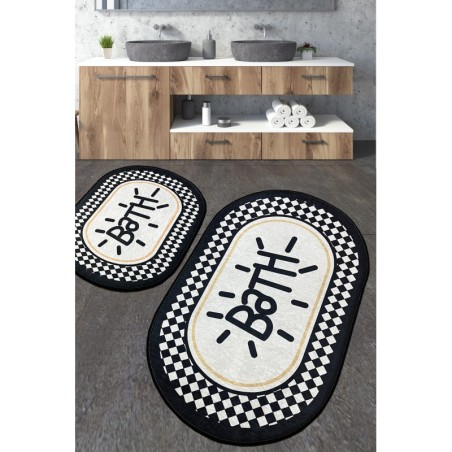 Alfombra de baño Set (2 piezas) Vita multicolor