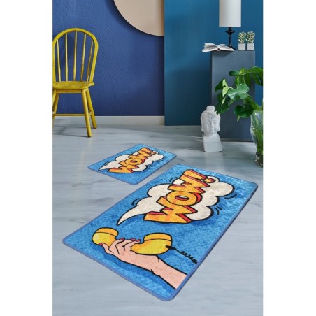 Alfombra de baño Set (2 piezas) Wow multicolor