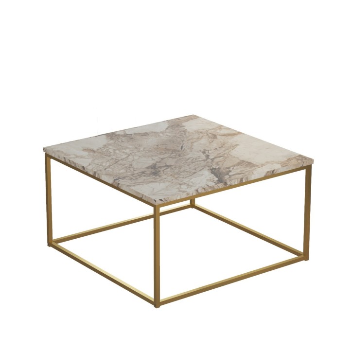 Mesa de centro VG13-GE dorado blanco