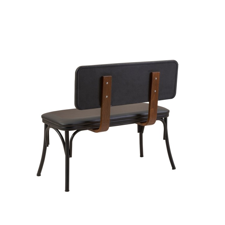 Set mesa comedor extensible y sillas (4 piezas) Oliver-V2 negro