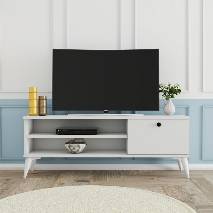 Mueble TV Retro1564 blanco