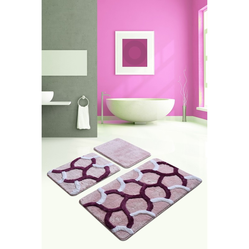 Alfombra de baño Set (3 piezas) Elegant  multicolor