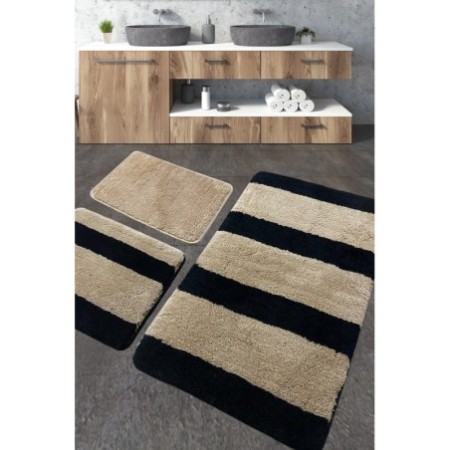 Alfombra de baño Set (3 piezas) Ontale multicolor