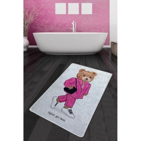 Alfombra de baño Boss Girl Djt (80 x 100) multicolor