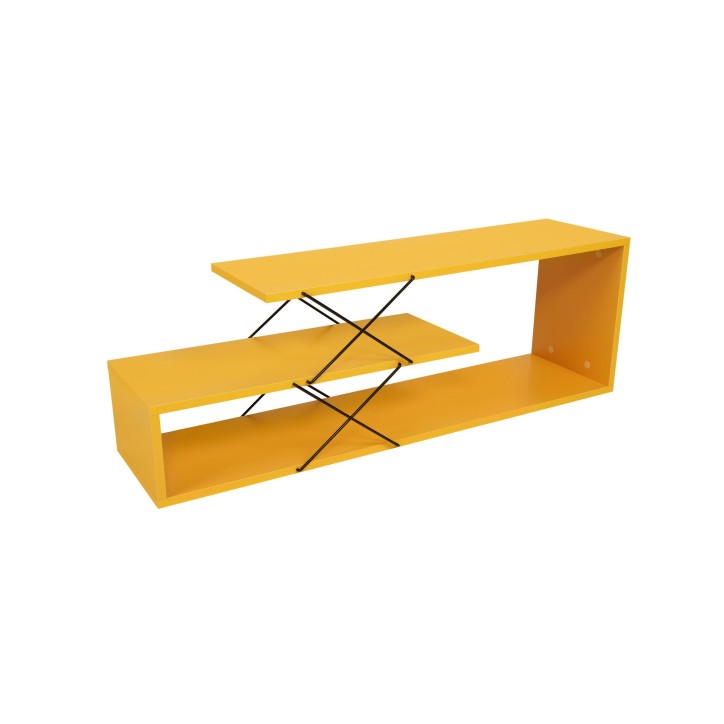 Mueble TV Zigzag amarillo