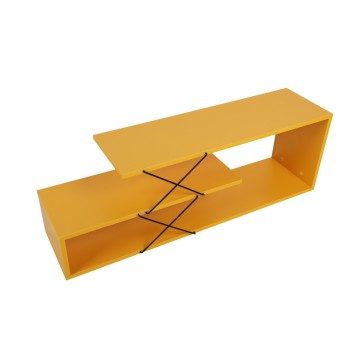 Mueble TV Zigzag amarillo - 854KLN3063