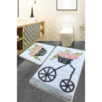 Alfombra de baño Set (2 piezas) Alaçatı  multicolor