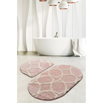 Alfombra de baño Set (2 piezas) Bonne Oval  multicolor