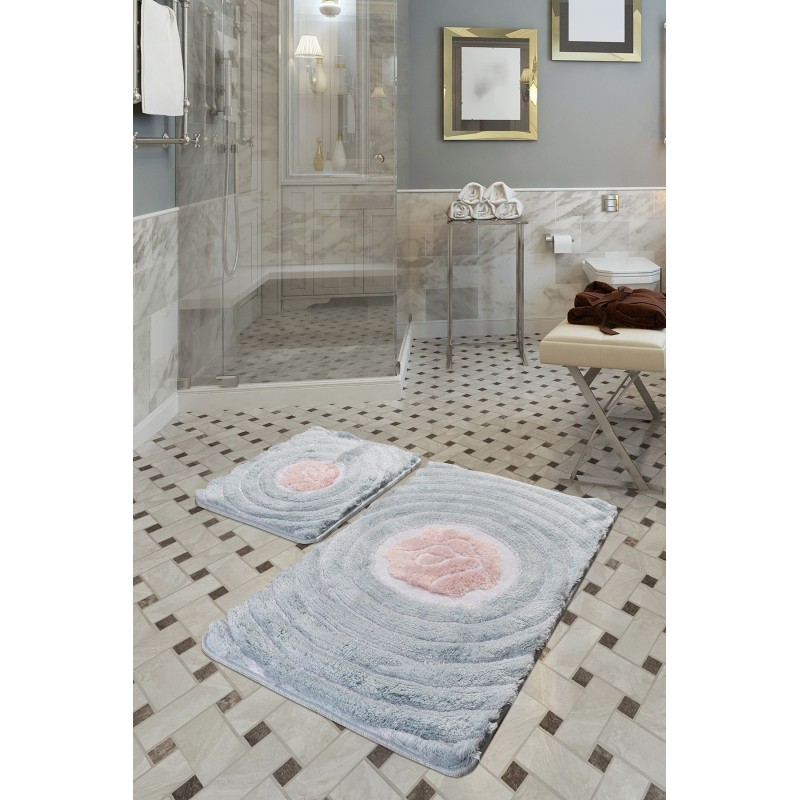 Alfombra de baño Set (2 piezas) Floria  multicolor