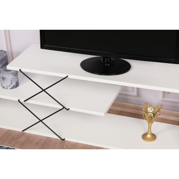 Mueble TV Zig Zag blanco - 854KLN3062