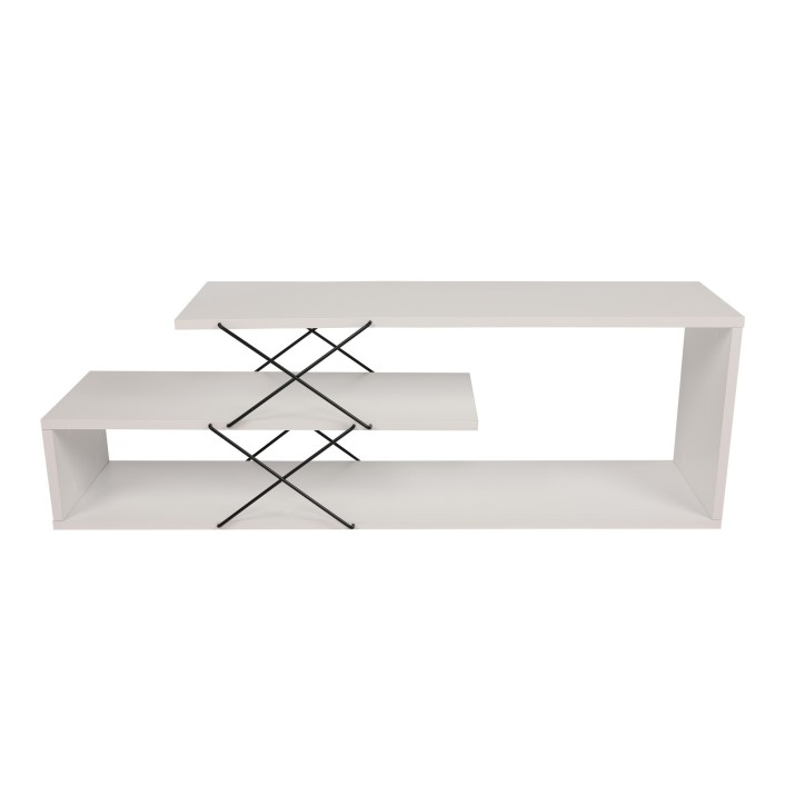 Mueble TV Zig Zag blanco