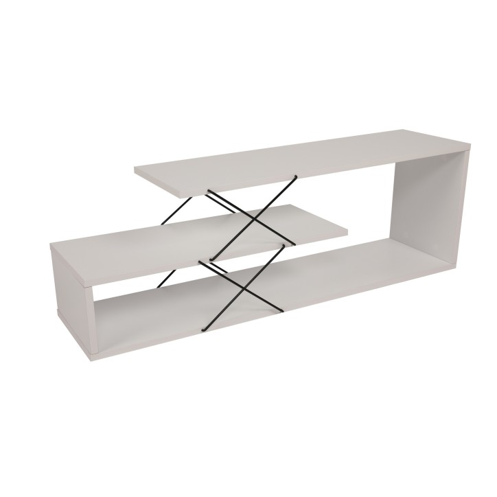 Mueble TV Zig Zag blanco