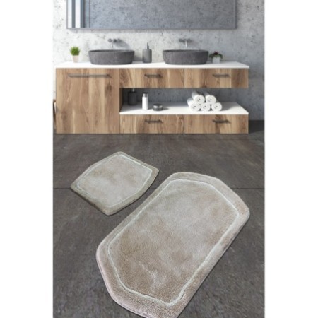 Alfombra de baño Set (2 piezas) Genom  piedra