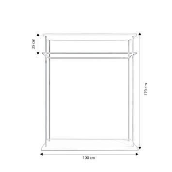 Armario Wuppertal L669 blanco oro - 285LCV1295