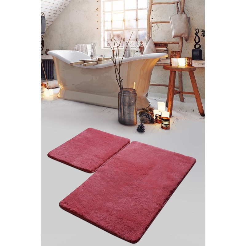 Alfombra de baño Set (2 piezas) Havai  rosa