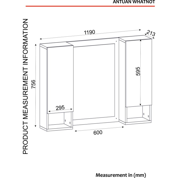 Mueble de baño Antuan blanco