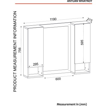 Mueble de baño Antuan blanco - 756FRN3913