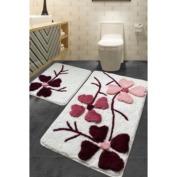 Alfombra de baño Set (2 piezas) Kırçiçeği  multicolor