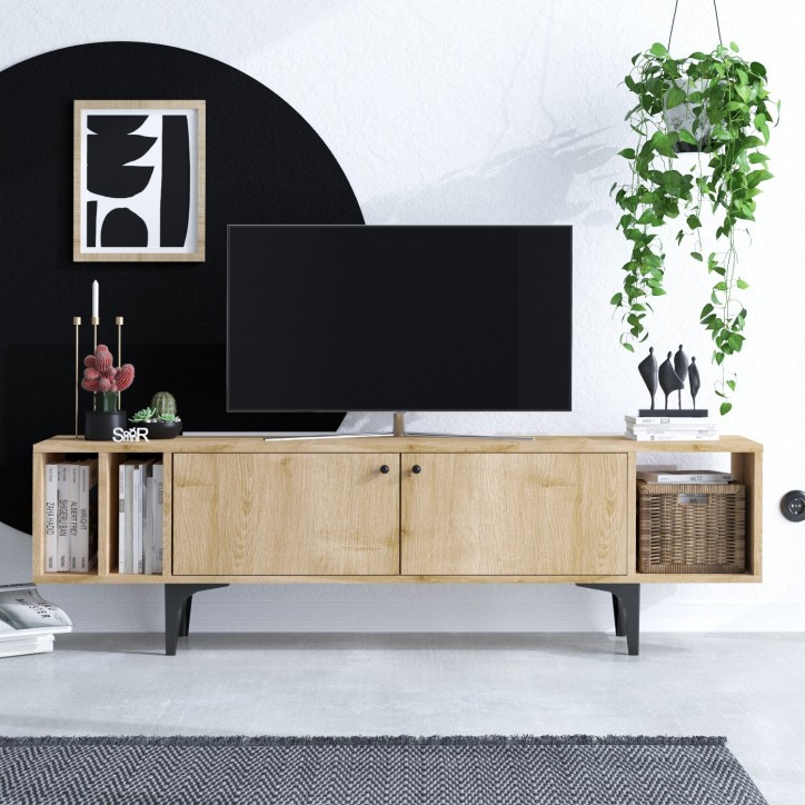 Mueble TV Ankaa roble zafiro