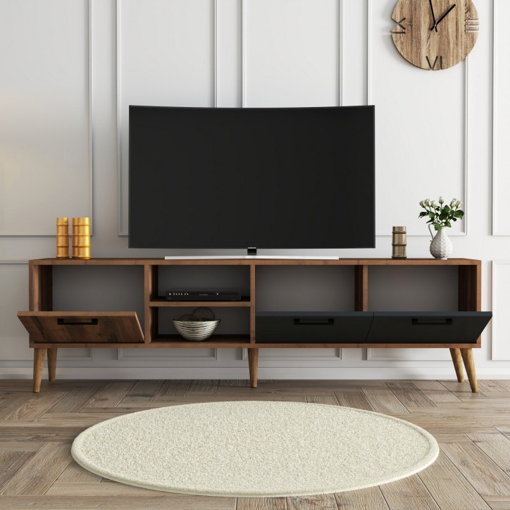 Mueble TV Exxen -1581 antracita nogal