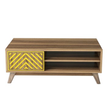 Mesa de centro İnci amarillo nogal - 845HCT2841