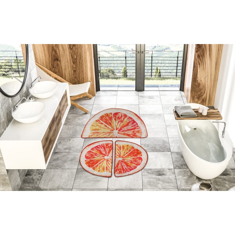 Alfombra de baño Set (3 piezas) Greyfurt Djt multicolor