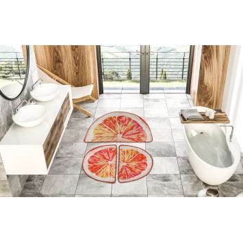 Alfombra de baño Set (3 piezas) Greyfurt Djt multicolor