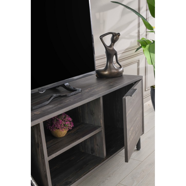 Mueble TV Kaysersberg marron oscuro