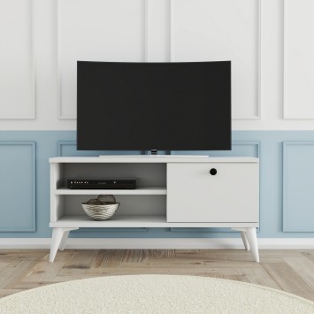 Mueble TV Retro1554 blanco - 389MZA1152