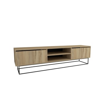 Mueble TV Escape 180 negro fieltro - 854KLN3070