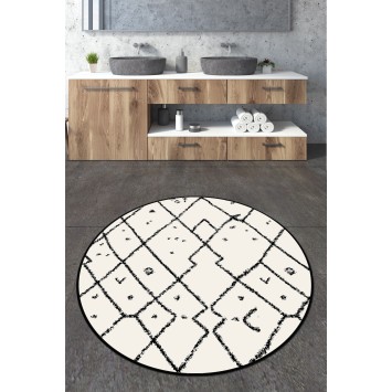 Alfombra de baño Dalmata Circle Djt 160 multicolor