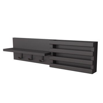 Perchero de pared Huso antracita - 495SSE1117