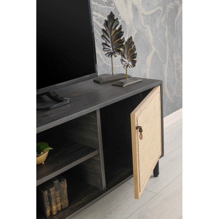 Mueble TV Morella marron oscuro