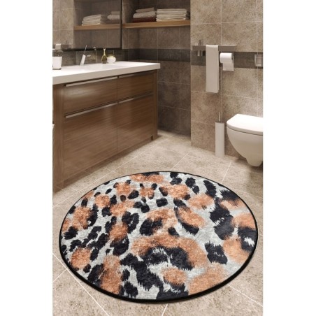 Alfombra de baño Leopard DJT multicolor