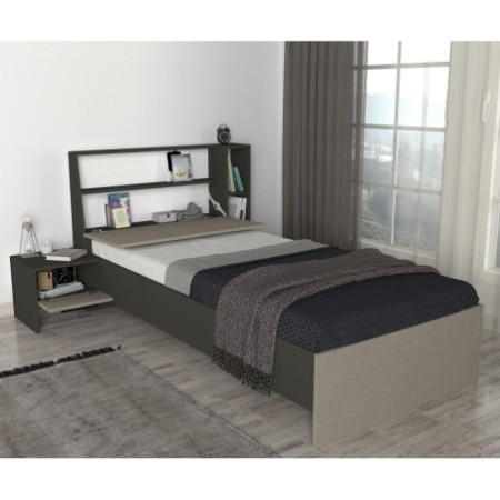 Cama individual Caruzel crema