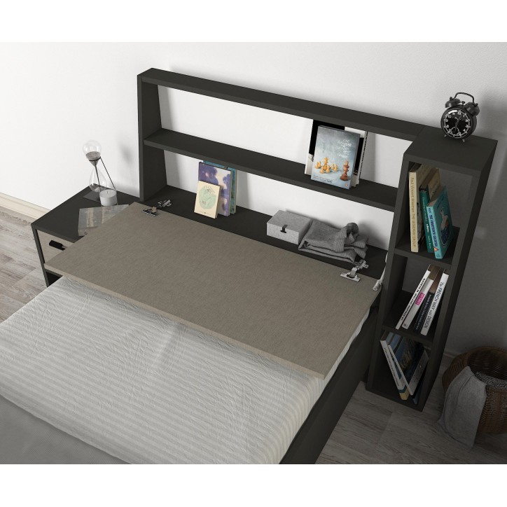 Cama individual Caruzel crema