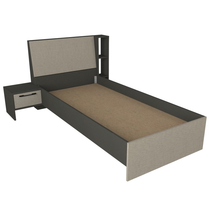 Cama individual Caruzel crema